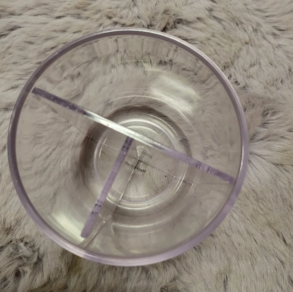London Soho New York Clear Acrylic Makeup Brush Holder